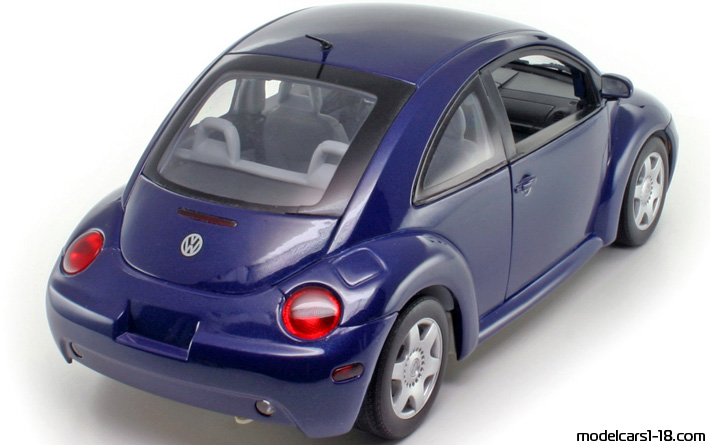 1998 - Volkswagen New Beetle Gate 1/18 (Син) Задна дясна страна