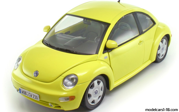 1999 - Volkswagen New Beetle Solido 1/18 (Жълт) Предна лява страна