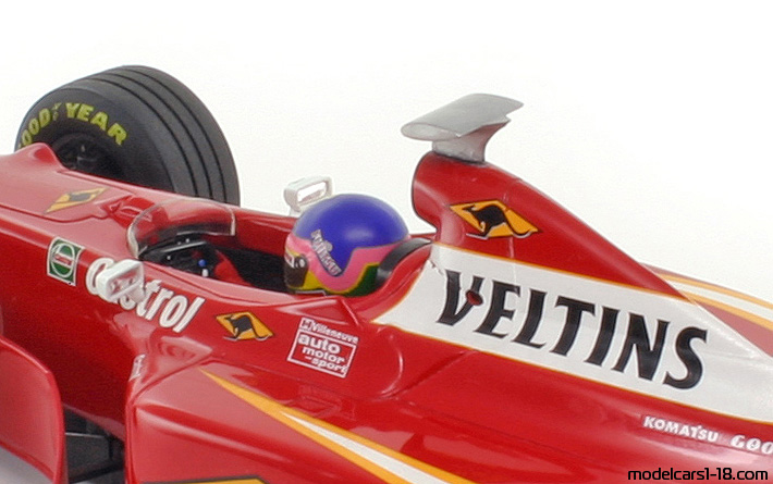 1998 - Williams Mecachrome FW20 Minichamps 1/18 (Червен / Оранжев) Интериор арматурно табло