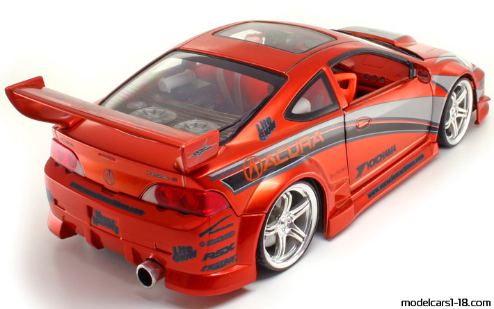 2002 - Acura RSX ERTL 1/18 (Rot) Hinten rechte seite