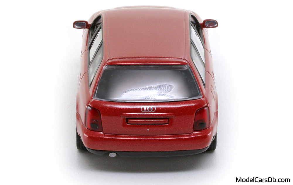 1996 - Audi A4 Avant (B5) Minichamps 1/43 (Rot) Heck