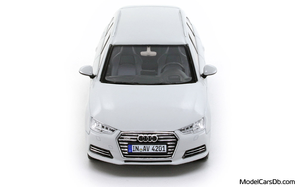 2016 - Audi A4 Avant (B9) Spark 1/43 (Weiß) Front