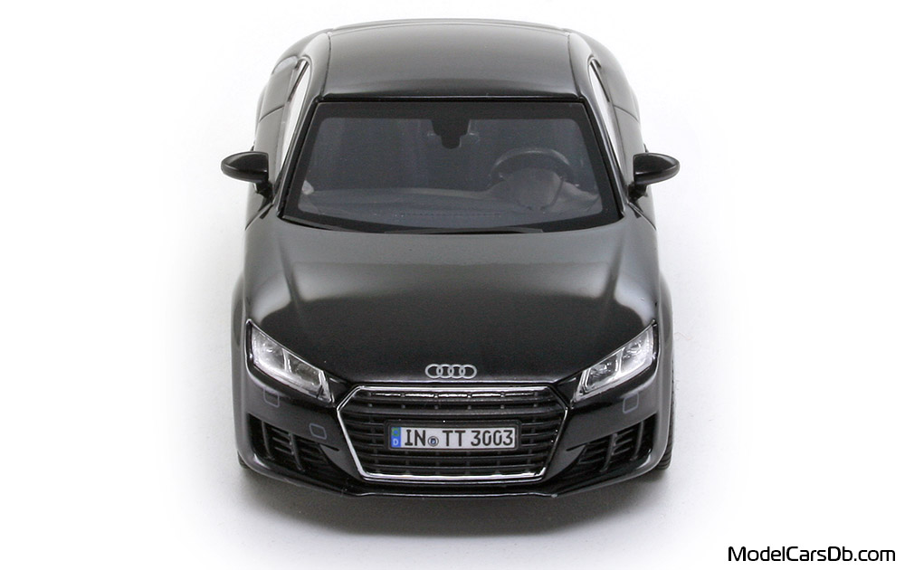 2014 - Audi TT (8S) iScale 1/43 (Black) Front