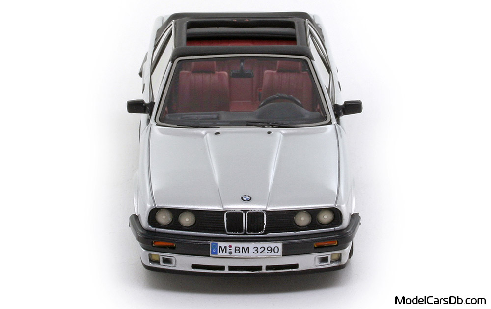 1986 - BMW 325i Baur (E30) Neo Scale Models 1/43 (Silber) Front