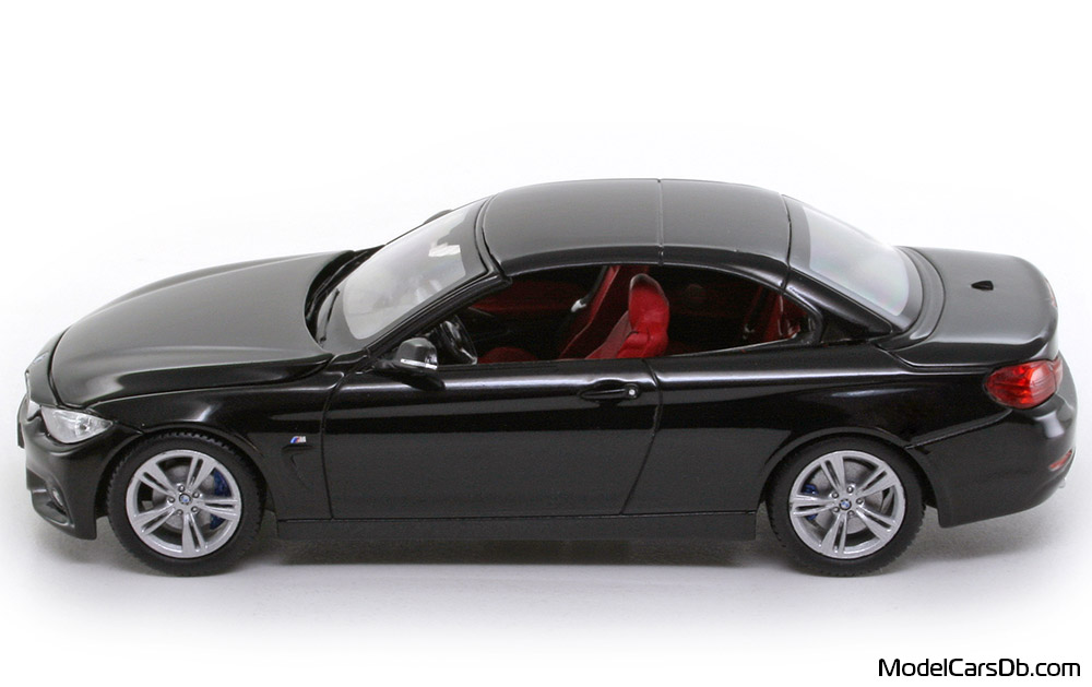 2014 - BMW 435i Cabriolet (F33) Paragon 1/43 (Schwarz) Seite