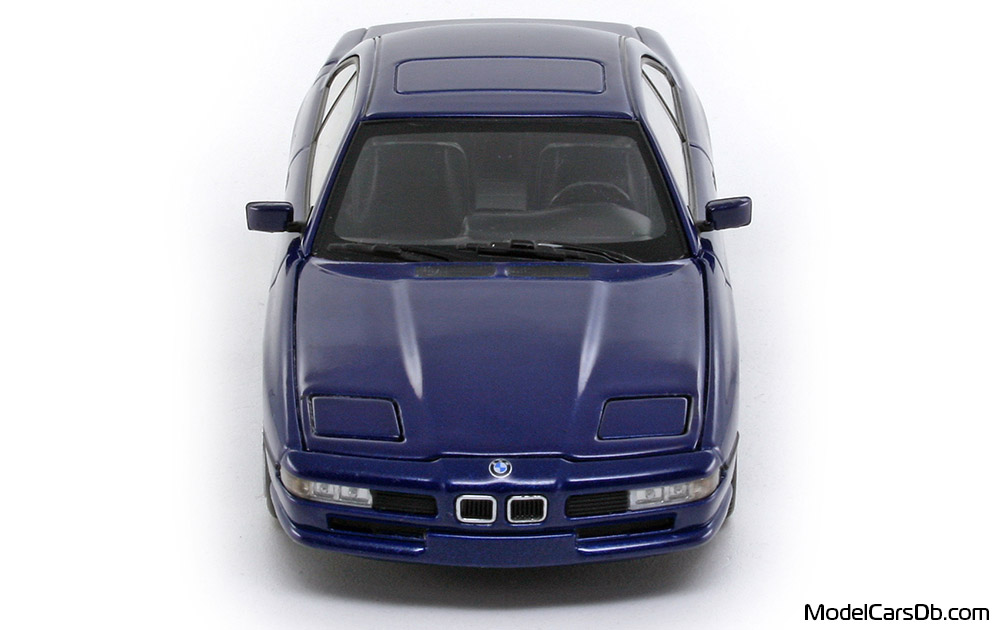 1991 - BMW 850i (E31) Minichamps 1/43 (Blau) Front