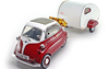 BMW Isetta 250 Camper (Kleinwagen) 1955 Revell 1:18 - Details