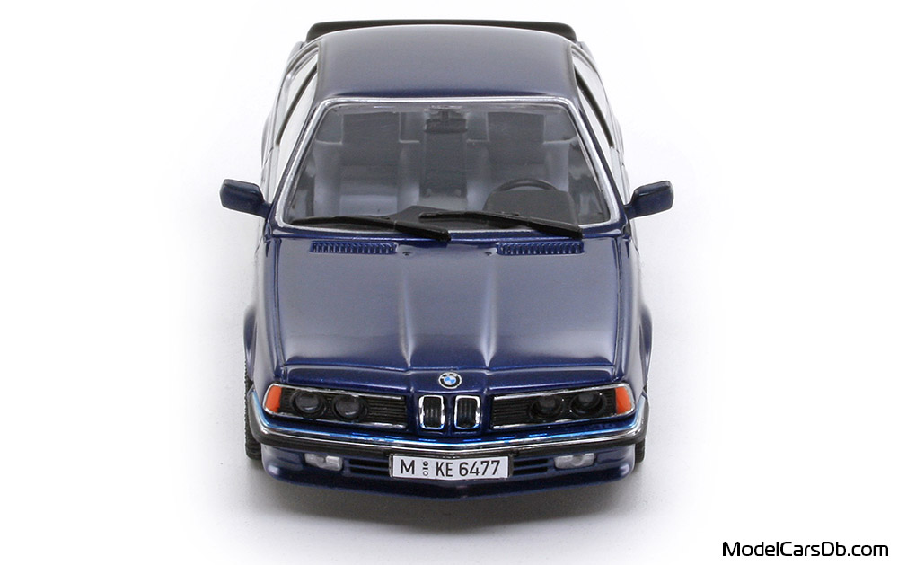 1984 - BMW M 635 CSi (E24) Minichamps 1/43 (Blau) Front