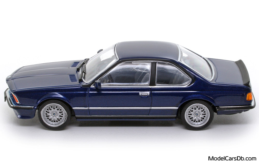 1984 - BMW M 635 CSi (E24) Minichamps 1/43 (Blau) Seite