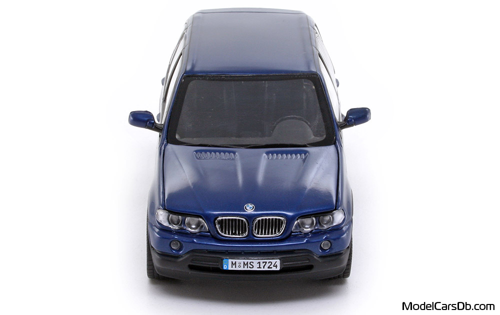 1999 - BMW X5 (E53) Minichamps 1/43 (Blau) Front