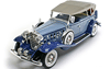 Cadillac V-16 Dual Crown Phaeton (Sedan) 1932 Anson 1:18 - Details