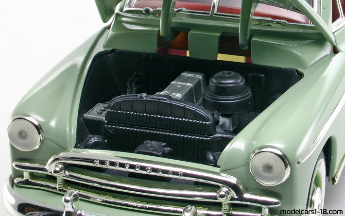 1950 - Chevrolet Bel Air Mira 1/18 (White / Grün) Motor