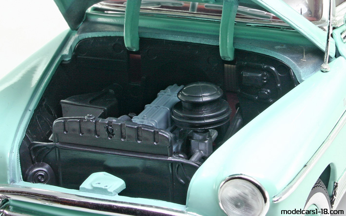 1950 - Chevrolet Bel Air Motor Max 1/18 (Weiß / Grün) Motor