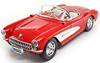 Chevrolet Corvette C1 (Cabriolet) 1957 Bburago 1:18 - Details