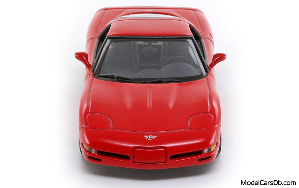1997 - Chevrolet Corvette C5 Minichamps 1/43 (Rot) Front