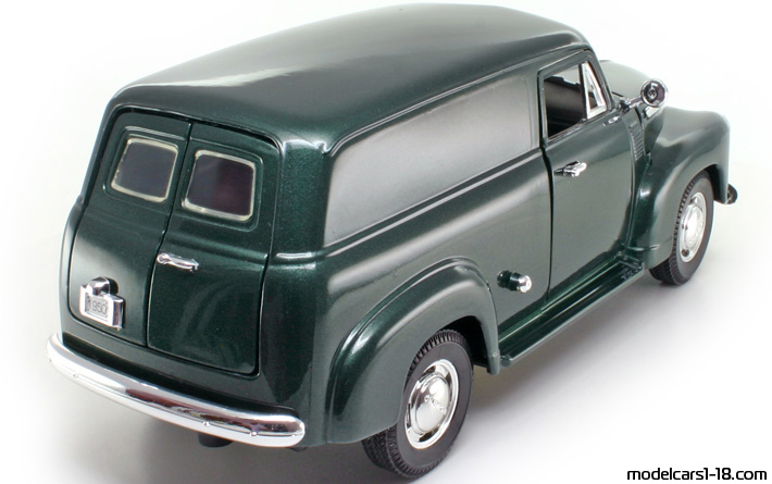 1950 - Chevrolet Panel Truck Mira 1/18 (Grün) Hinten rechte seite