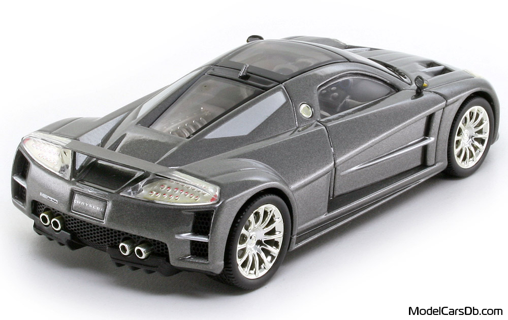 2004 - Chrysler ME Four-Twelve Concept Norev 1/43 (Grau) Hinten rechte seite