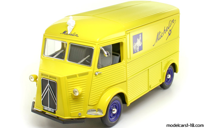 1962 - Citroen HY Solido 1/21 (Gelb) Vorne linke Seite