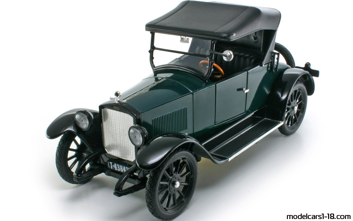 1920 - Cleveland Model 40 Signature Models 1/18 (Green / Schwarz) Vorne linke Seite