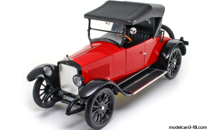 1920 - Cleveland Model 40 Signature Models 1/18 (Rot / Schwarz) Vorne linke Seite