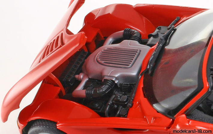 1997 - Dodge Copperhead Concept Anson 1/18 (Rot) Motor