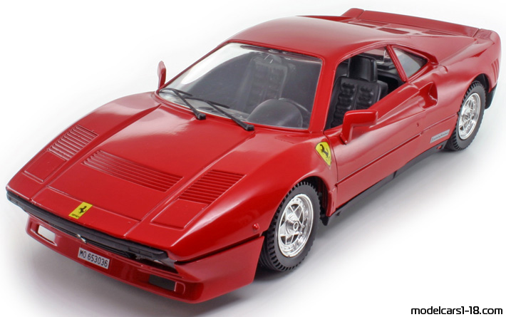 1984 - Ferrari 288 GTO Polistil 1/16 (Rot) Vorne linke Seite