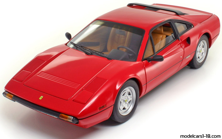 1978 - Ferrari 308 GTB Elite 1/18 (Rot) Vorne linke Seite