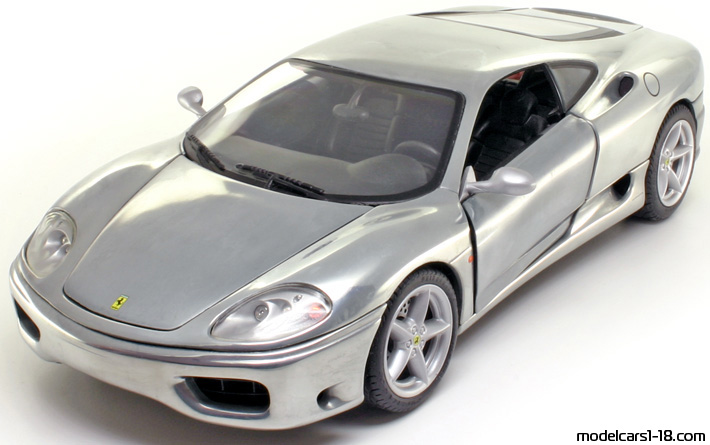 1999 - Ferrari 360 Modena Hot Wheels 1/18 (Verchromt) Vorne linke Seite