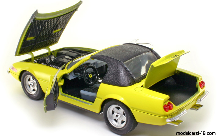 1969 - Ferrari 365 GTS/4 Daytona Techno Giodi 1/18 (Gelb) Zu öffnende Teile