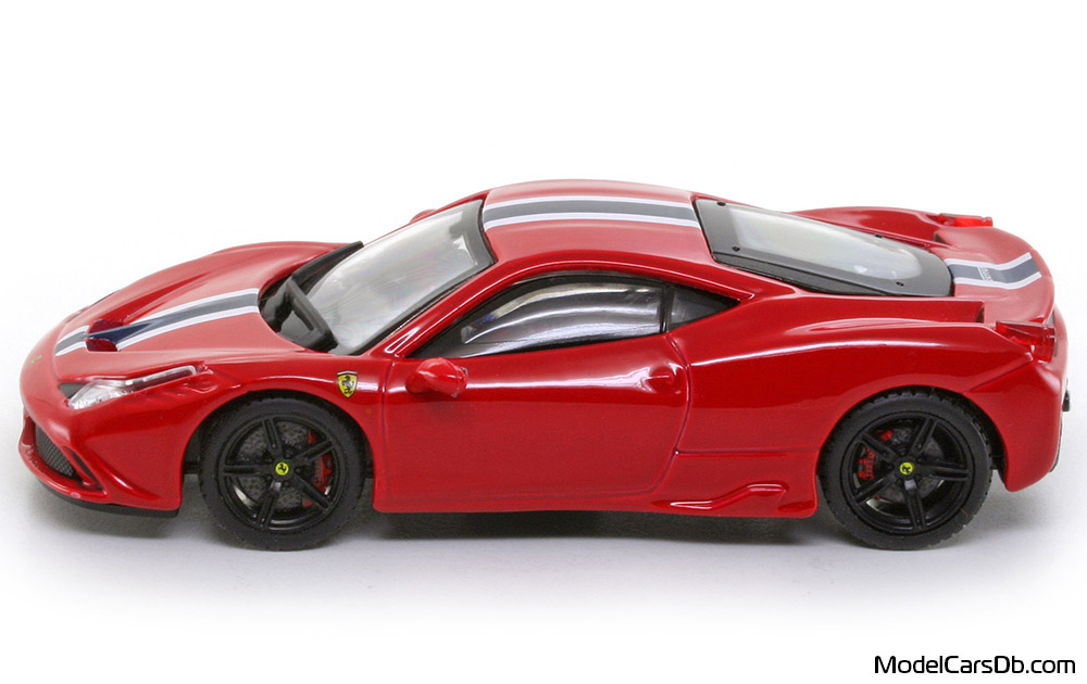 2013 - Ferrari 458 Speciale Bburago 1/43 (Red / Blau) Seite