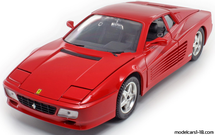 1991 - Ferrari 512 TR Mira 1/18 (Rot) Vorne linke Seite