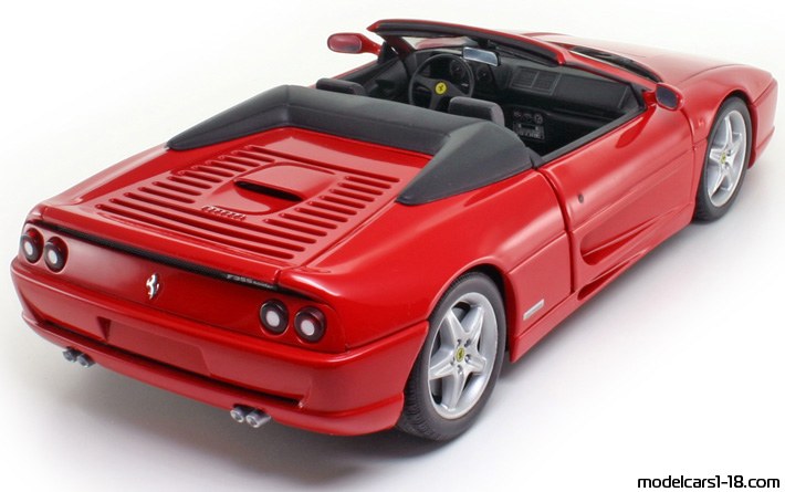 1995 - Ferrari F355 Spider UT 1/18 (Rot) Hinten rechte seite