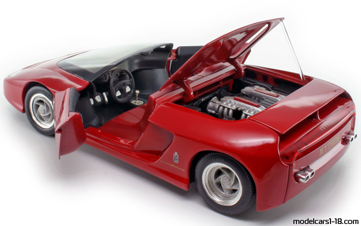 1989 - Ferrari Mythos Concept Revell 1/18 (Rot) Zu öffnende Teile