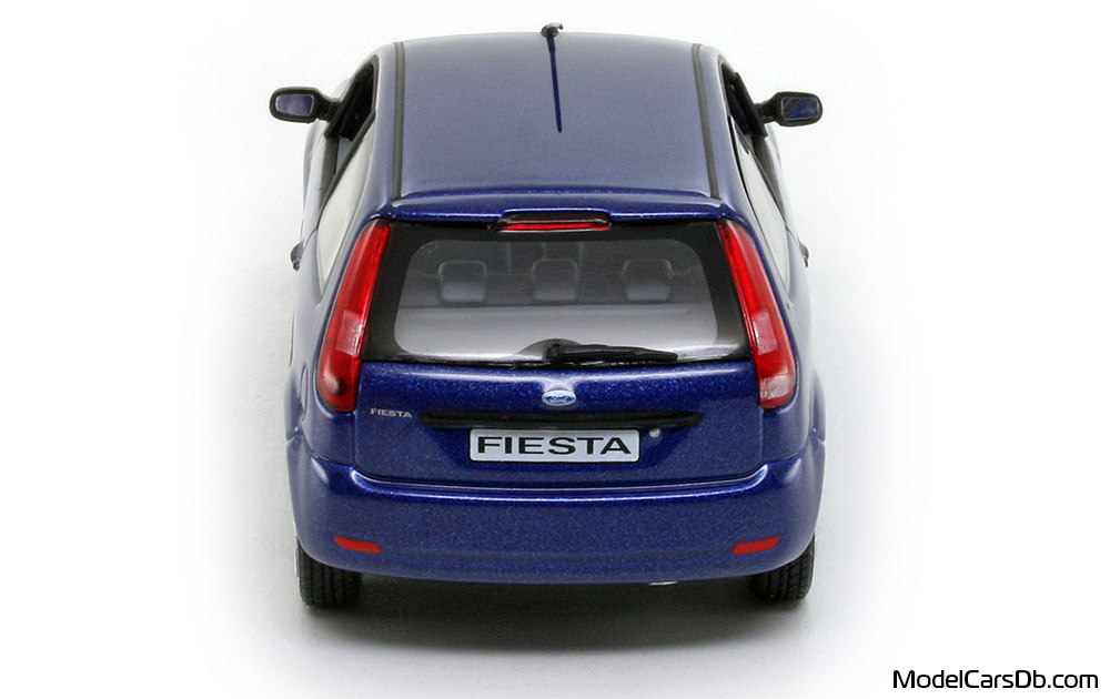 2002 - Ford Fiesta Minichamps 1/43 (Blau) Heck
