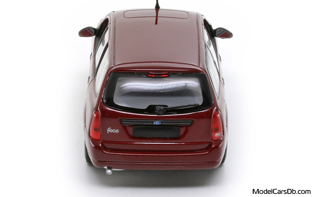 1998 - Ford Focus Turnier Minichamps 1/43 (Rot) Heck