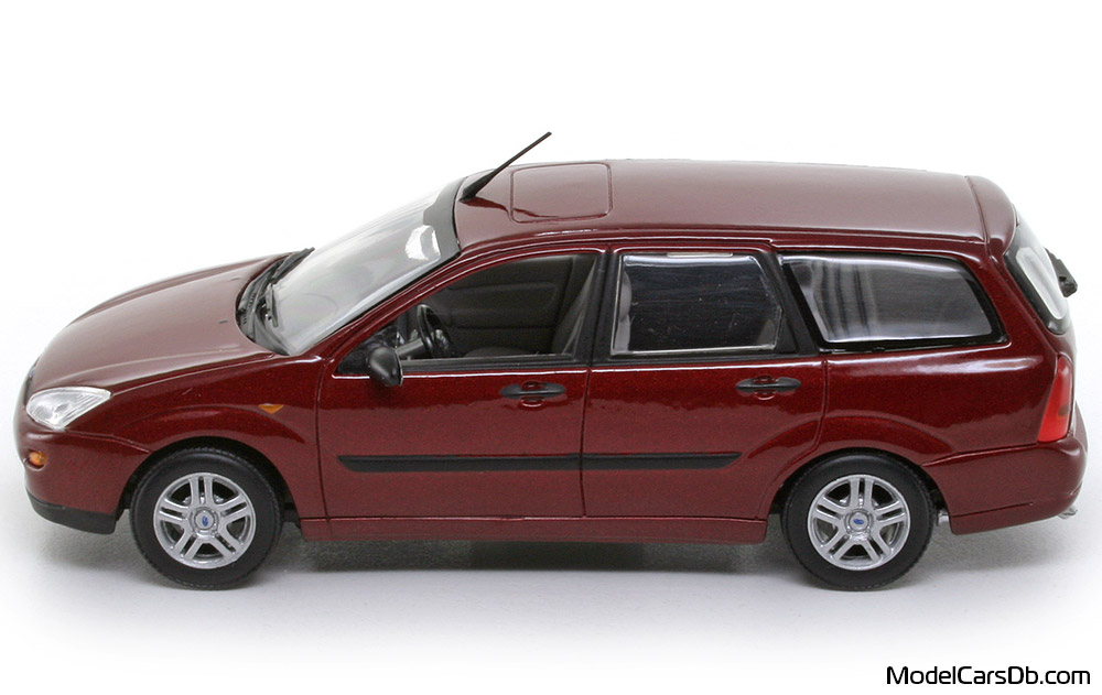1998 - Ford Focus Turnier Minichamps 1/43 (Rot) Seite