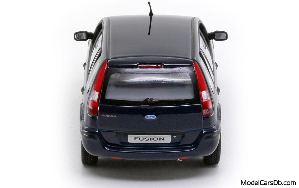 2002 - Ford Fusion Minichamps 1/43 (Blau) Heck