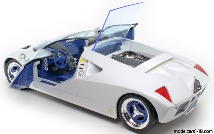 1995 - Ford GT90 Concept Maisto 1/18 (Weiß) Zu öffnende Teile