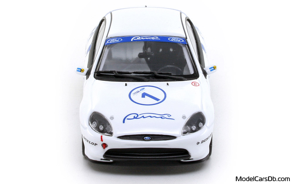 1998 - Ford Puma Cup Minichamps 1/43 (Weiß / Blau) Front