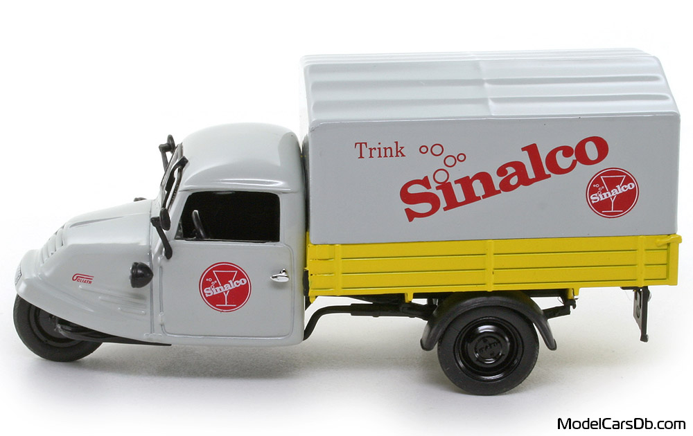 1950 - Goliath GD 750 Norev 1/43 (Grau / Gelb) Seite