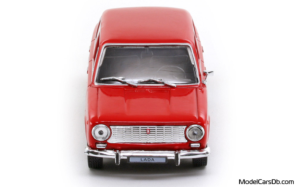 1970 - Lada Zhiguli (2101) DeAgostini 1/43 (Rot) Front