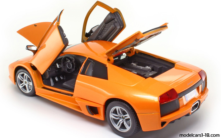 2007 - Lamborghini Murcielago LP640 Maisto 1/18 (Orange) Zu öffnende Teile