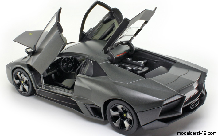 2009 - Lamborghini Reventon Mondo Motors 1/18 (Grau) Zu öffnende Teile