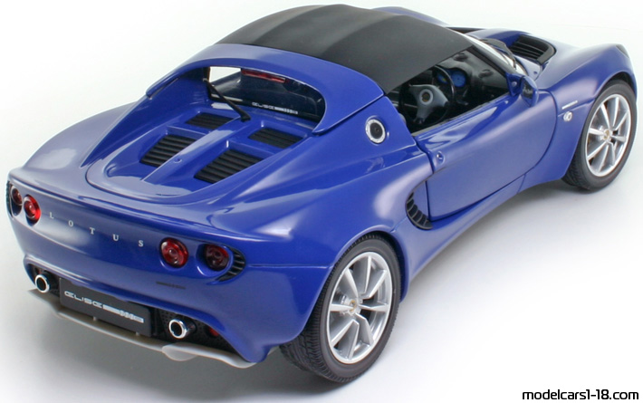 2002 - Lotus Elise 111S Jadi 1/18 (Blau) Hinten rechte seite