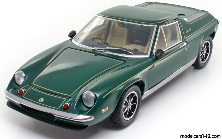 1973 - Lotus Europa Special Kyosho 1/18 (Grün) Vorne linke Seite