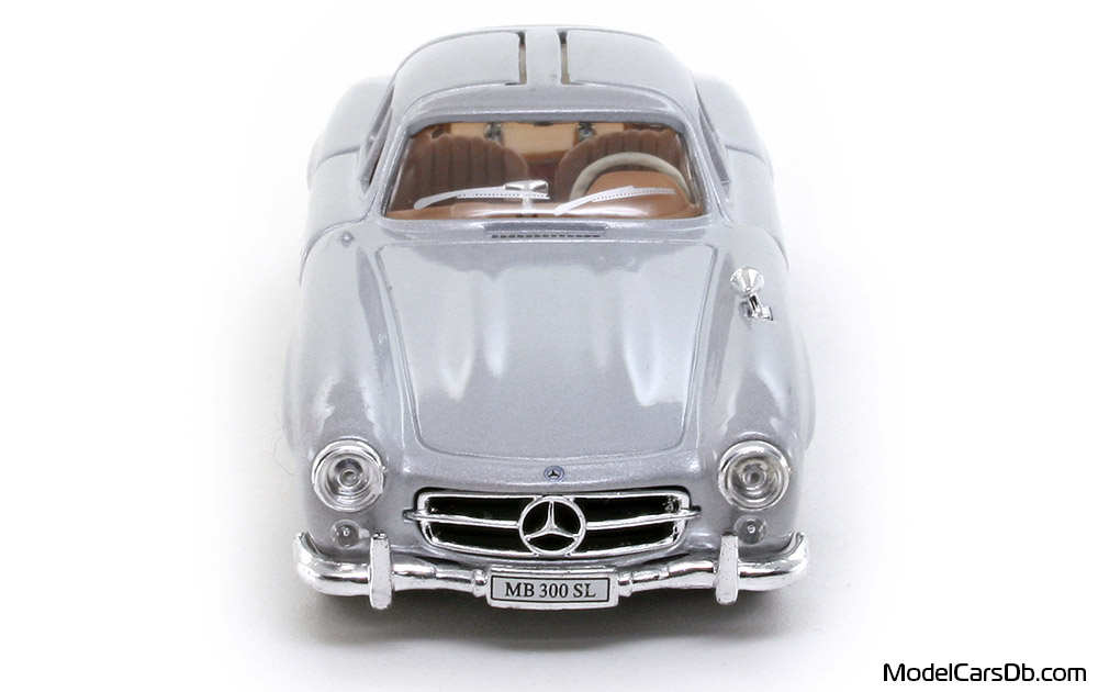 1954 - Mercedes 300 SL (W198) DeAgostini 1/43 (Silber) Front