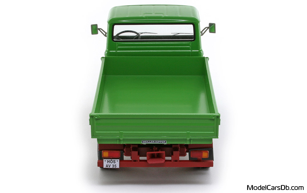 1963 - Mercedes LP 608 Schuco 1/43 (Grün) Heck