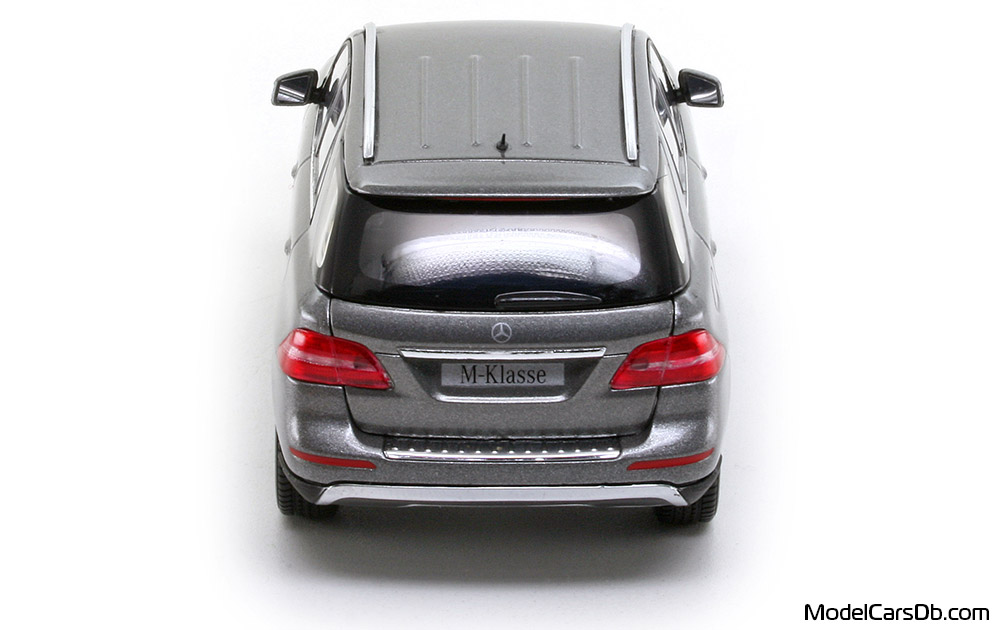 2011 - Mercedes ML 350 (W166) Minichamps 1/43 (Grau) Heck