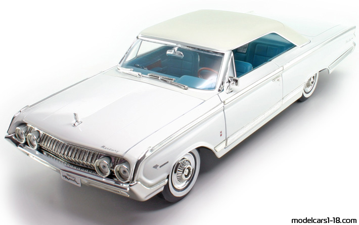 1964 - Mercury Marauder Road Signature 1/18 (Silber / Weiß) Vorne linke Seite
