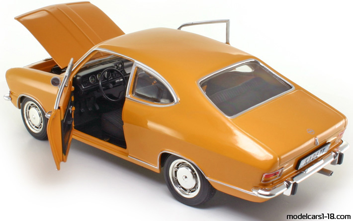 1965 - Opel Kadett LS Revell 1/18 (Orange) Zu öffnende Teile